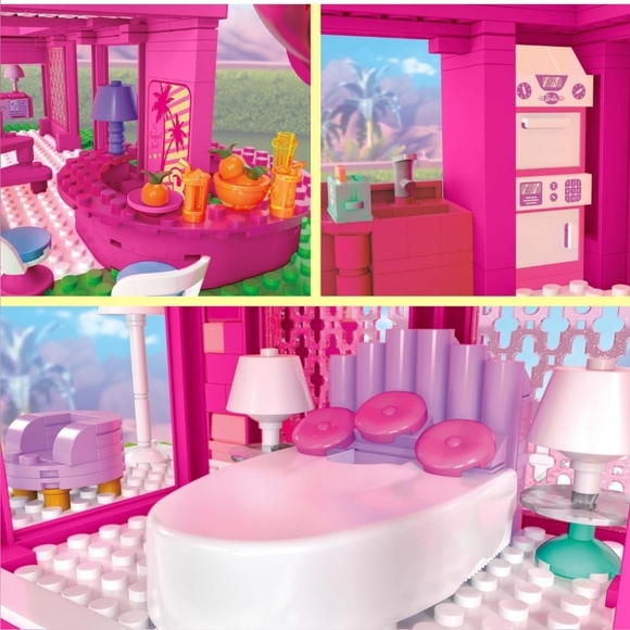 Barbie Movie House Megabloks Set - Picture 4 of 7